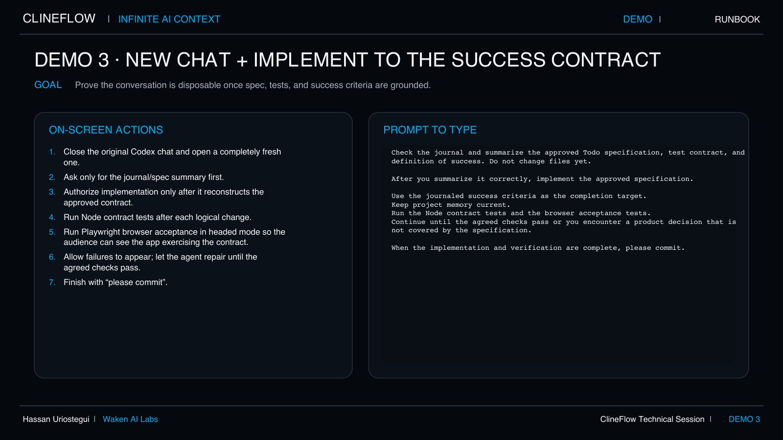 ClineFlow Technical Deck, page 29