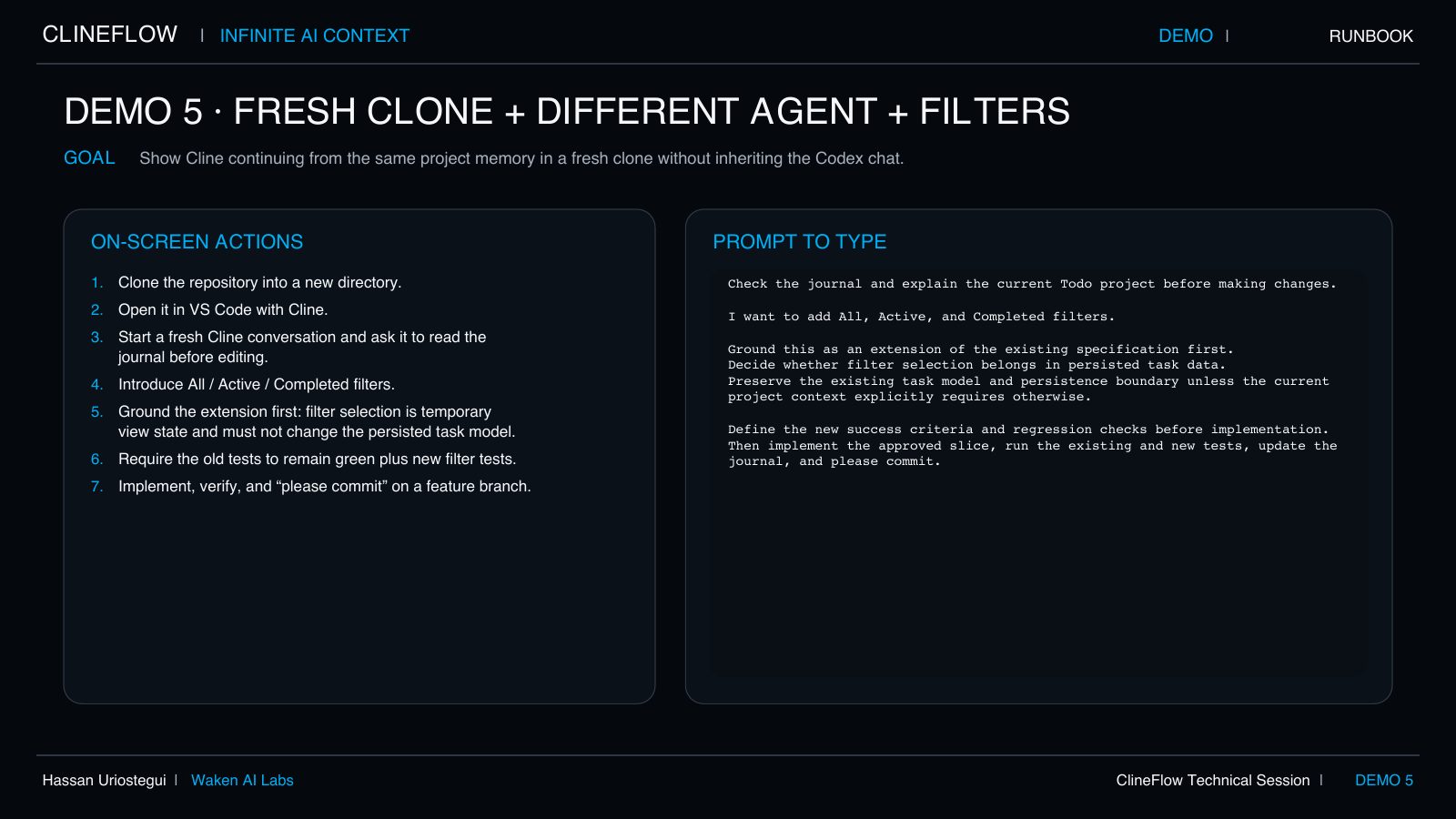 ClineFlow Technical Deck, page 40
