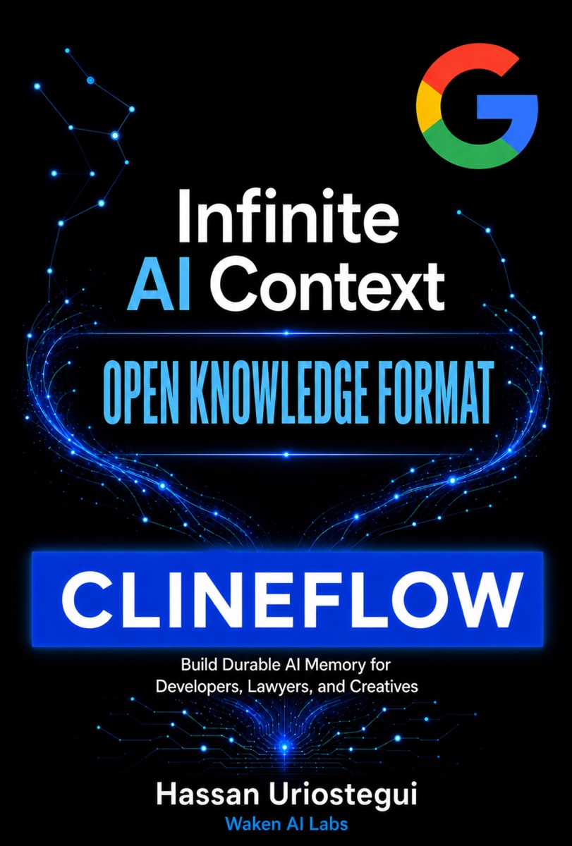 Cover of Infinite AI Context: ClineFlow and Google’s Open Knowledge Format by Hassan Uriostegui