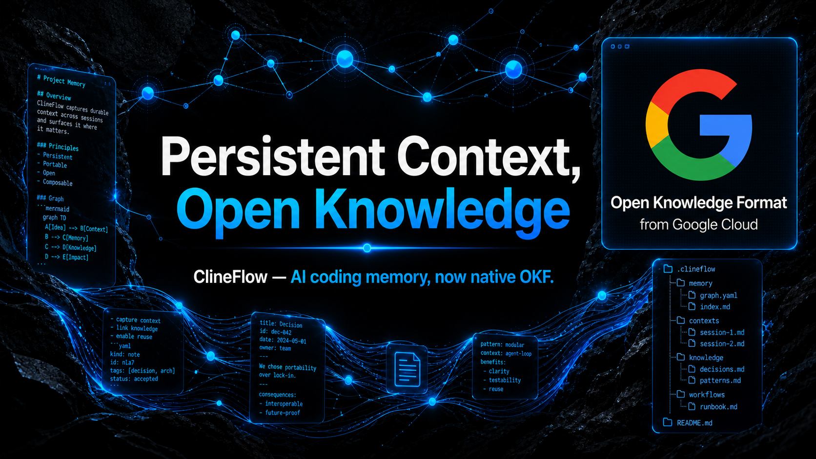 Persistent Context, Open Knowledge — ClineFlow AI coding memory now native OKE