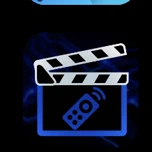 Blue Ultrakam Remote Control icon with a movie clapperboard and remote control.